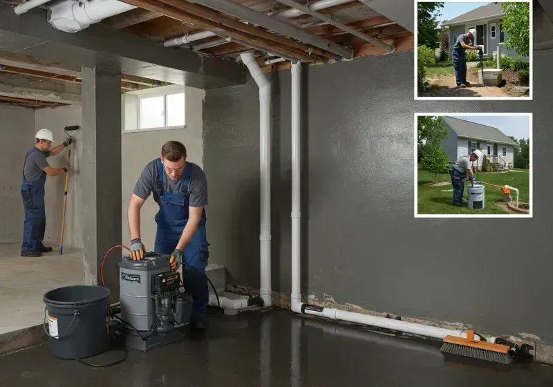 Basement Waterproofing and Flood Prevention process in Lenoir, NC